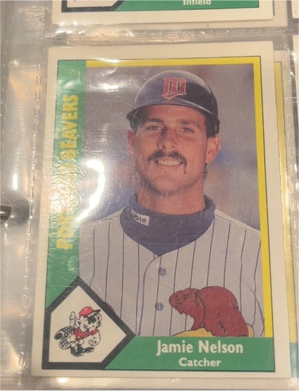 1990 CMC #13 Jamie Nelson Portland Beavers — front
