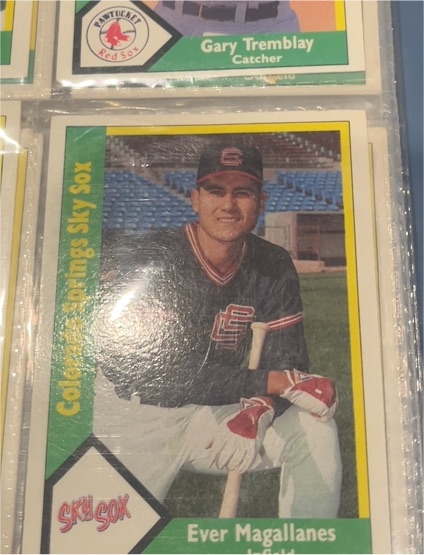 1990 CMC #465 Ever Magallanes — front