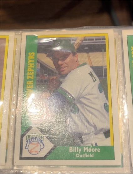1990 CMC AAA #11 Billy Moore — front