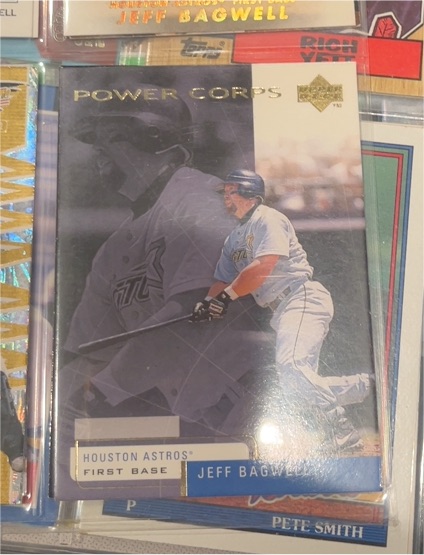 1999 Upper Deck Power Corps Jeff Bagwell — front