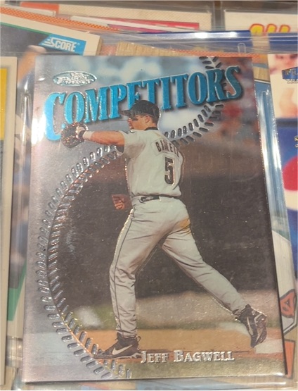 1997 Topps Finest Competitors #316 Jeff Bagwell — front