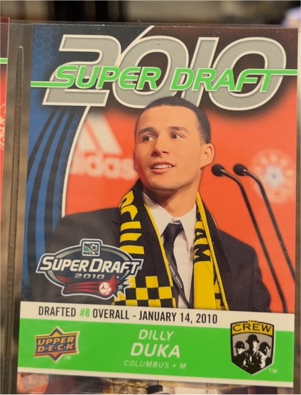 2010 Upper Deck Super Draft #183 Dilly Duka — front