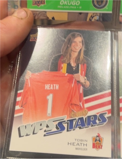 2010 Upper Deck MLS #193 Tobin Heath — front