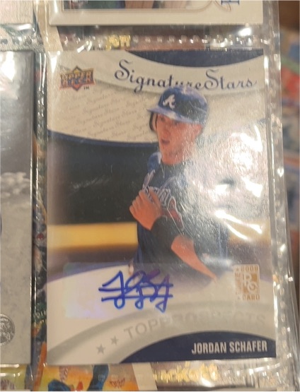 2009 Upper Deck Signature Stars #194 Jordan Schafer — front
