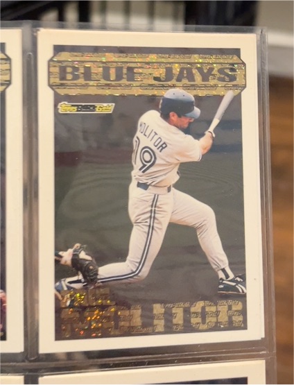 1994 Topps Black Gold #13 Paul Molitor — front