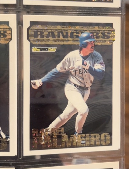 1994 Topps Black Gold #16 Rafael Palmeiro — front