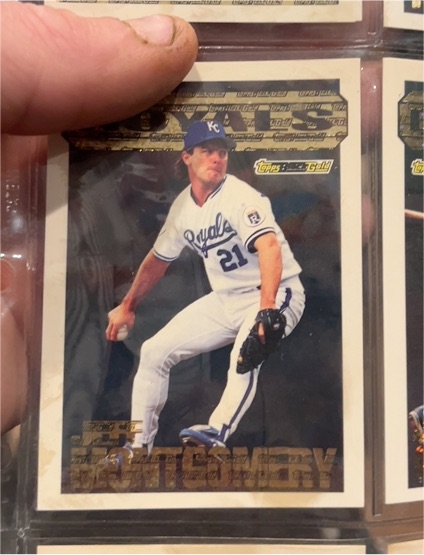 1994 Topps Black Gold #14 Jeff Montgomery — front