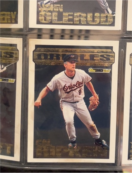 1994 Topps Black Gold #18 Cal Ripken Jr. — front