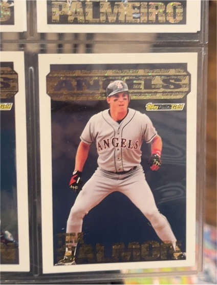 1994 Topps Black Gold #19 Tim Salmon — front