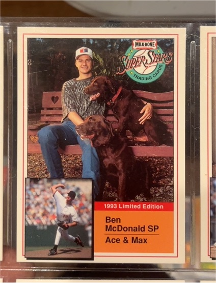 1993 Milk Bone Super Stars #SP Ben McDonald — front