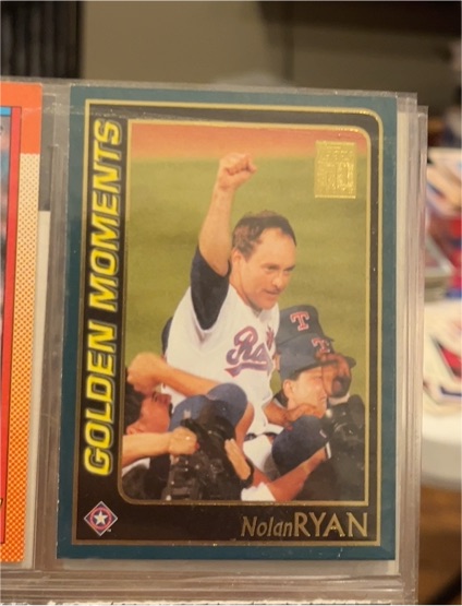 2001 Topps Golden Moments #785 Nolan Ryan — front