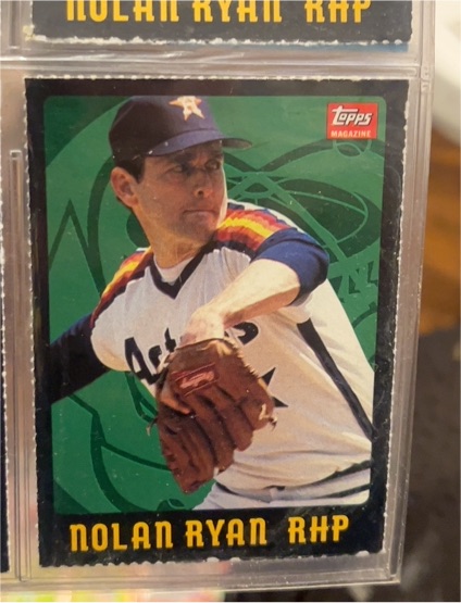 1993 Topps Magazine #TM111 Nolan Ryan — front