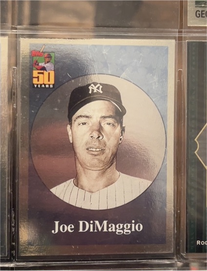 2001 Topps Before There Was Topps #BT10 Joe DiMaggio — front