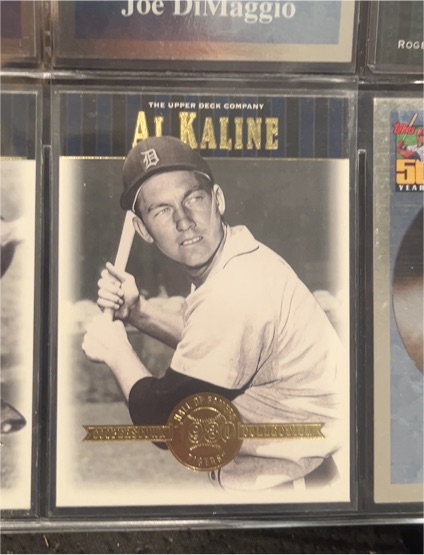 2001 Upper Deck Hall of Famers #42 Al Kaline — front