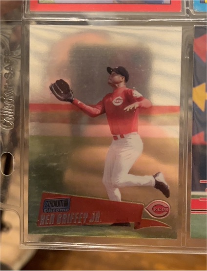 2000 Topps Stadium Club Chrome #100 Ken Griffey Jr. — front