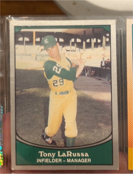 1990 Pacific Tony LaRussa — front
