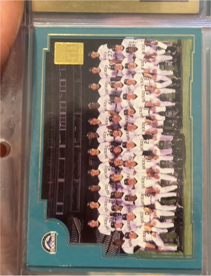 2001 Topps #761 Colorado Rockies — front