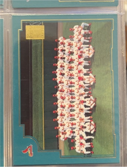 2001 Topps #778 St. Louis Cardinals — front