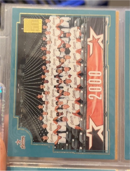 2001 Topps #752 Anaheim Angels Team Card — front
