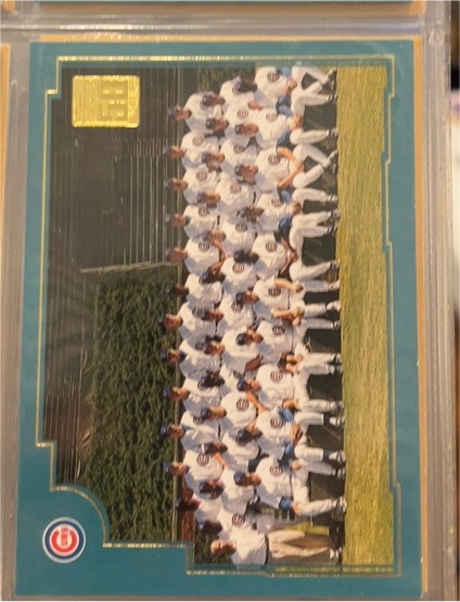 2001 Topps #757 Chicago Cubs Baseball card — front