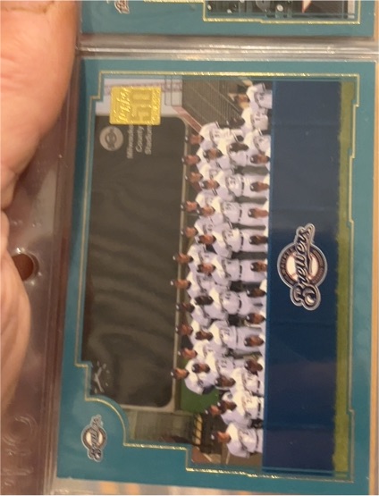 2001 Topps #767 Milwaukee Brewers Team — front