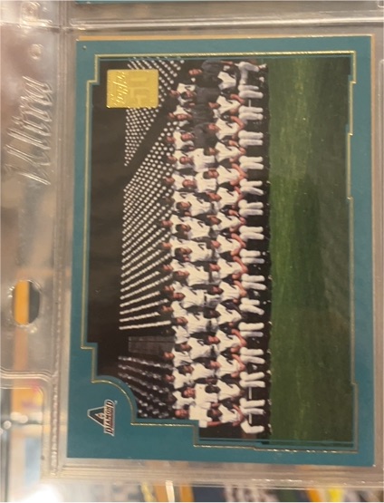2001 Topps #771 New York Yankees Baseball card — front