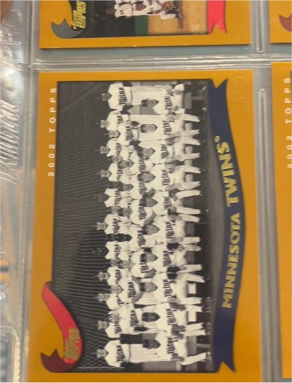 2002 Topps #T-TEAM Minnesota Twins Team — front