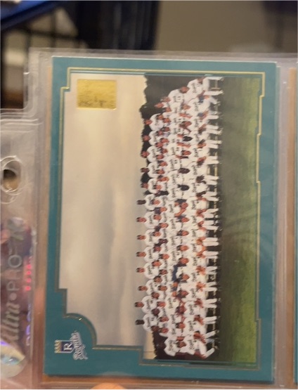 2001 Topps #771 New York Yankees Team Card — front