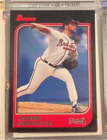 1997 Bowman #53 John Smoltz — front