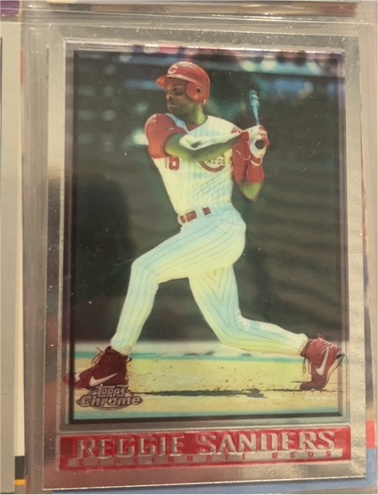 1998 Topps Chrome #364 Reggie Sanders — front