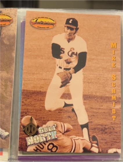 1994 Ted Williams Card Co. #141 Mike Schmidt — front