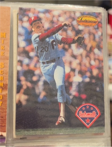 1994 Ted Williams Card Company #MS3 Mike Schmidt — front