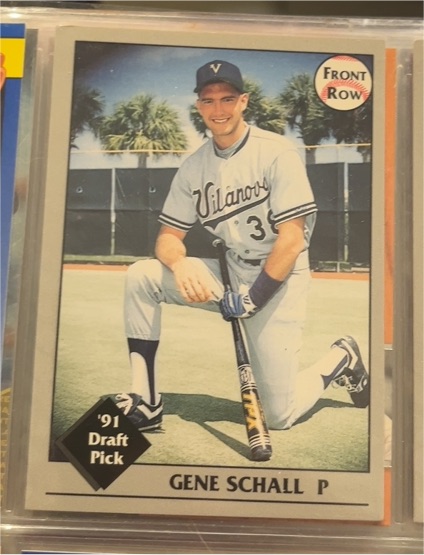1991 Front Row Draft Picks #6 Gene Schall — front