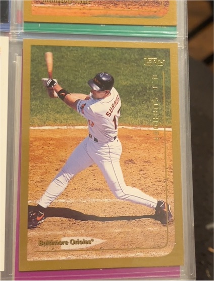 1999 Topps #198 B.J. Surhoff — front