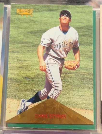 1996 Pinnacle #191 Chris Stynes — front