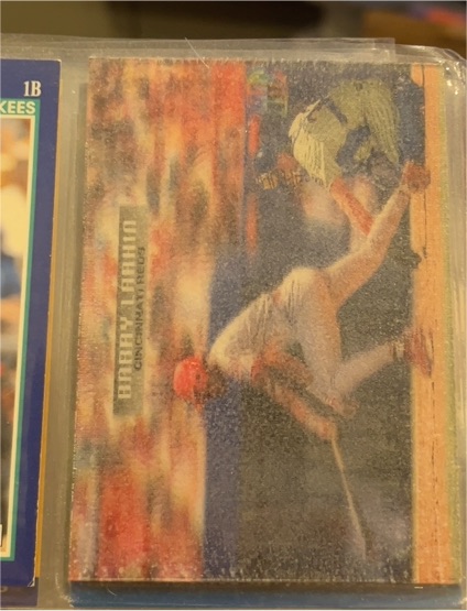 1995 Topps DIII #48 Barry Larkin — front