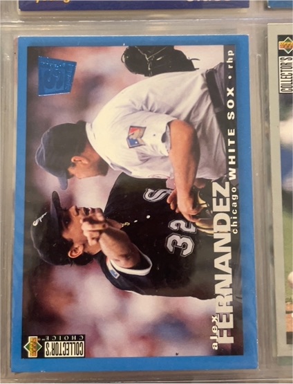 1995 Upper Deck Collector's Choice SE #234 Alex Fernandez — front