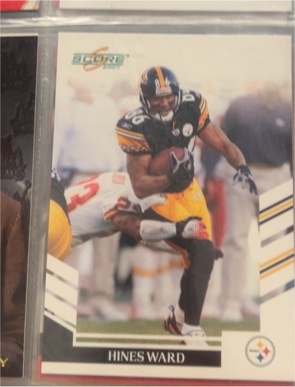 2007 Score #206 Hines Ward — front