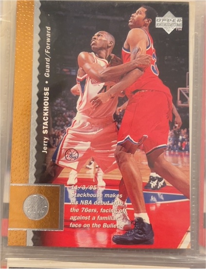 1996-97 Upper Deck #92 Jerry Stackhouse — front