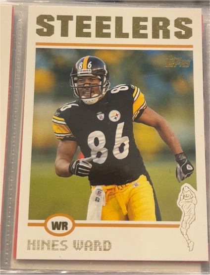 2004 Topps #55 Hines Ward — front