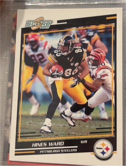 2004 Score #251 Hines Ward — front