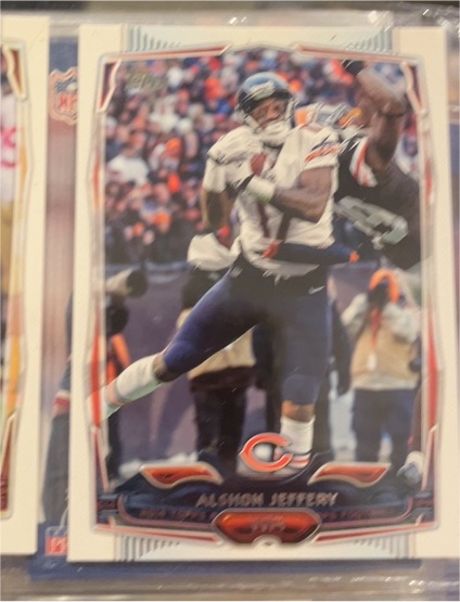 2014 Topps #243 Alshon Jeffery — front