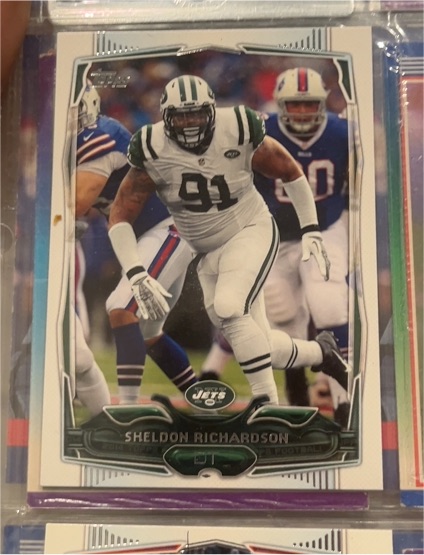 2014 Topps Chrome #53 Sheldon Richardson — front