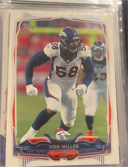 2014 Topps #176 Von Miller — front
