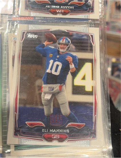 2014 Topps Chrome #93 Eli Manning — front