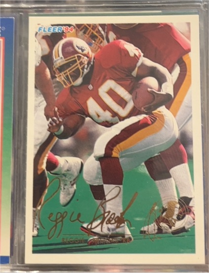 1994 Fleer #459 Reggie Brooks — front
