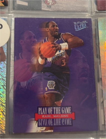 1996-97 Fleer Ultra #293 Karl Malone — front
