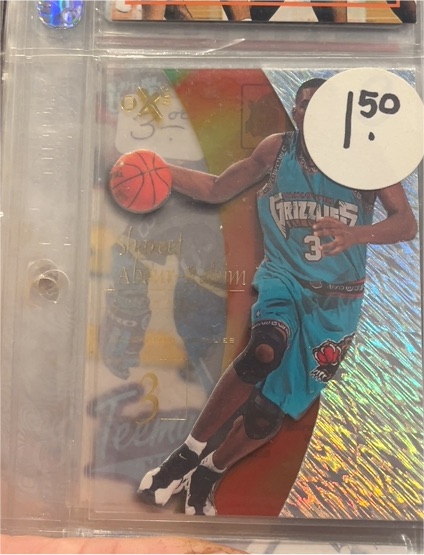 1998-99 Skybox Premium Autographics Shareef Abdur-Rahim #AG5 — front