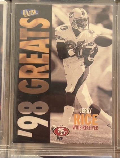1998 Fleer Ultra #374 Jerry Rice — front
