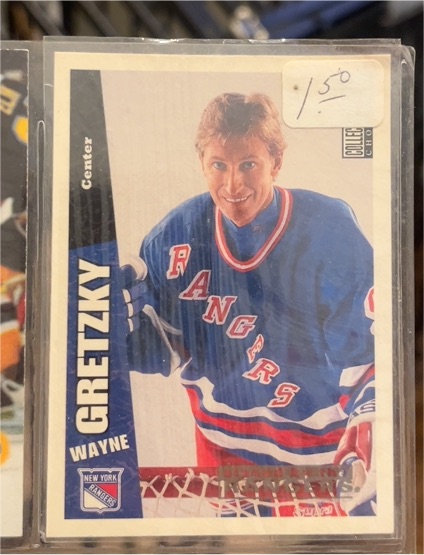1996-97 Collector's Choice #170 Wayne Gretzky New York Rangers — front